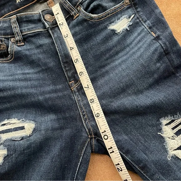 American Eagle Next Level Stretch High Rise Skinny Jeans Size 4 - Picture 10 of 16